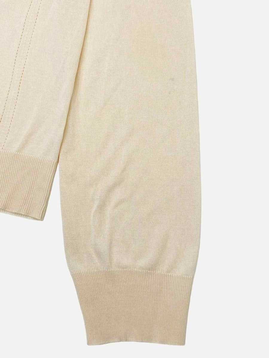 CHRISTIAN DIOR Beige Size US 10 Cardigan