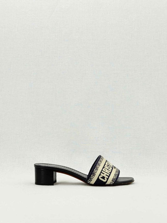 CHRISTIAN DIOR Black Size EU 35.5 Heeled Sandals