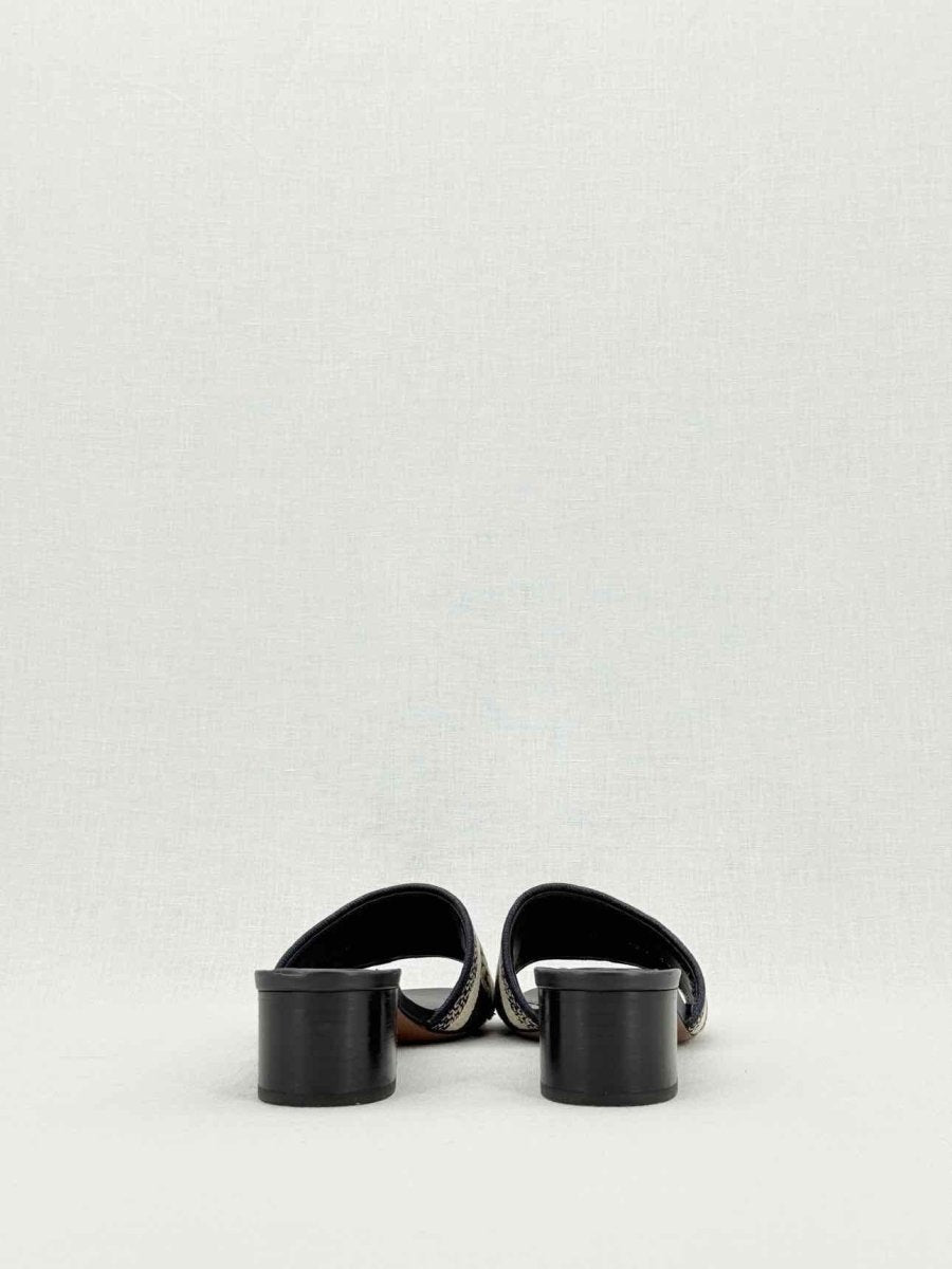 CHRISTIAN DIOR Black Size EU 35.5 Heeled Sandals