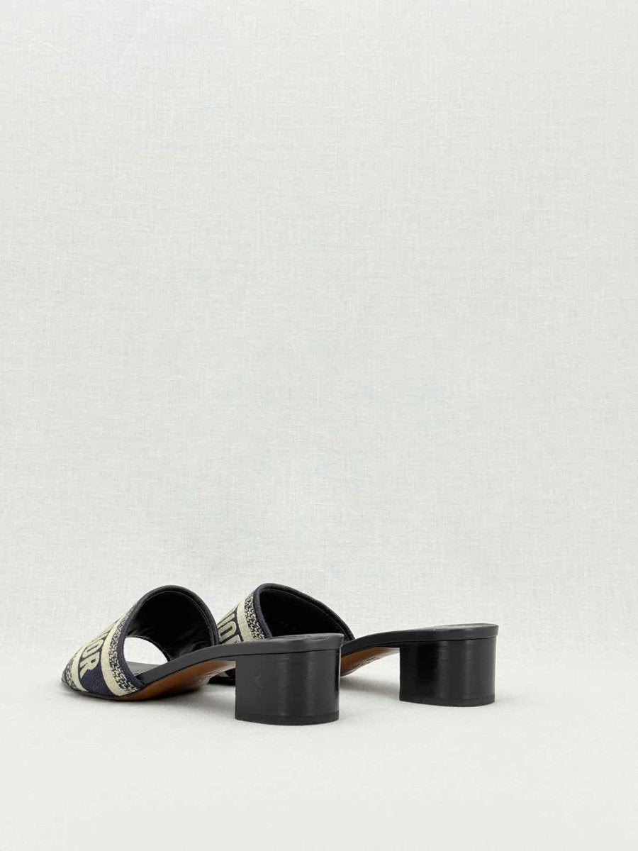 CHRISTIAN DIOR Black Size EU 35.5 Heeled Sandals