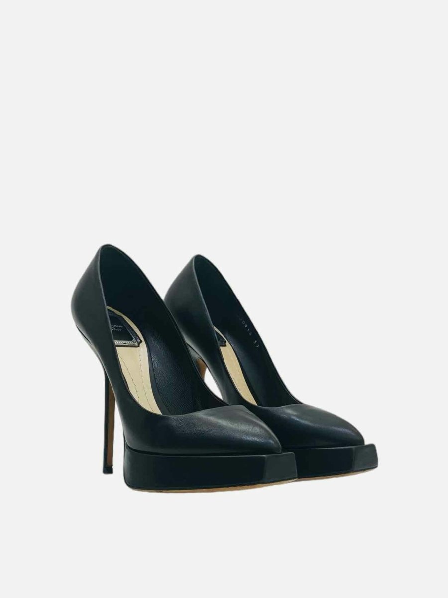 CHRISTIAN DIOR Black Size EU 37 Pumps
