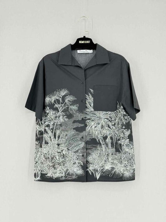 CHRISTIAN DIOR Black & White Size US 4 Shirt