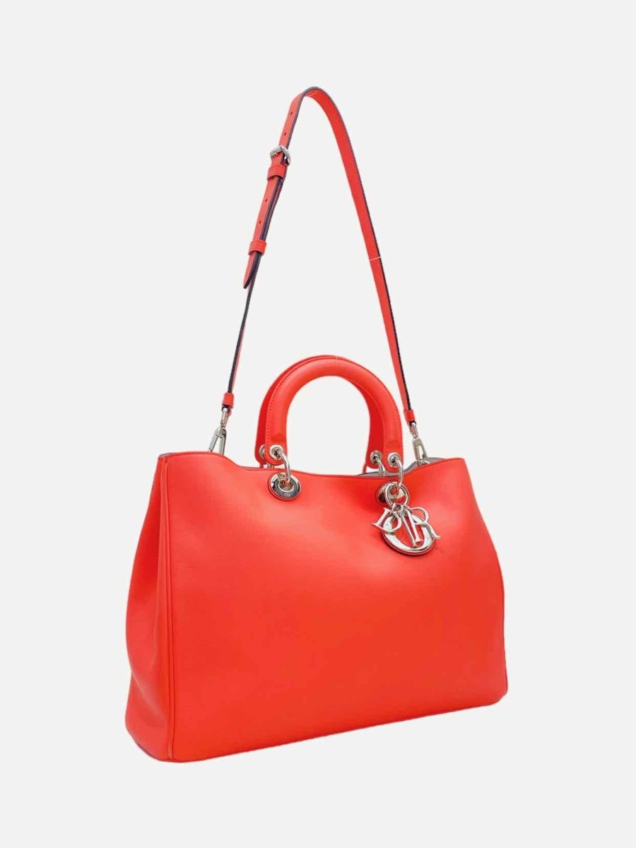 CHRISTIAN DIOR Diorissimo Coral Tote Bag