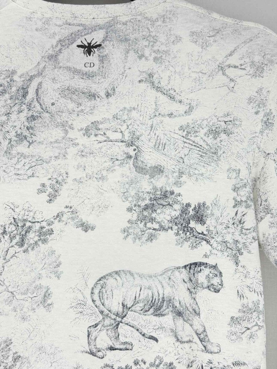 CHRISTIAN DIOR Diorodeo White Size Small T-shirt