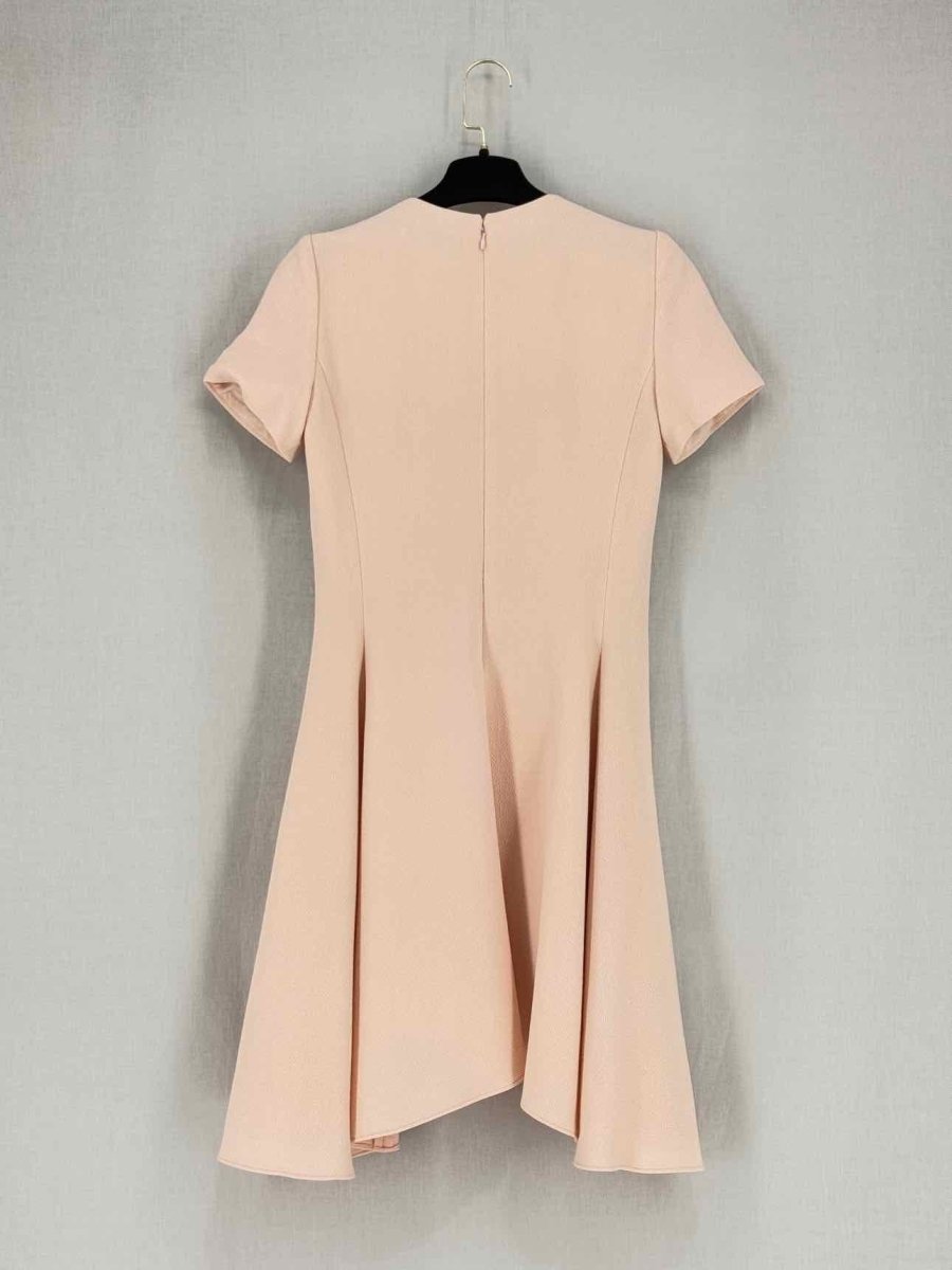 CHRISTIAN DIOR Peach Size US 4 Short Dress