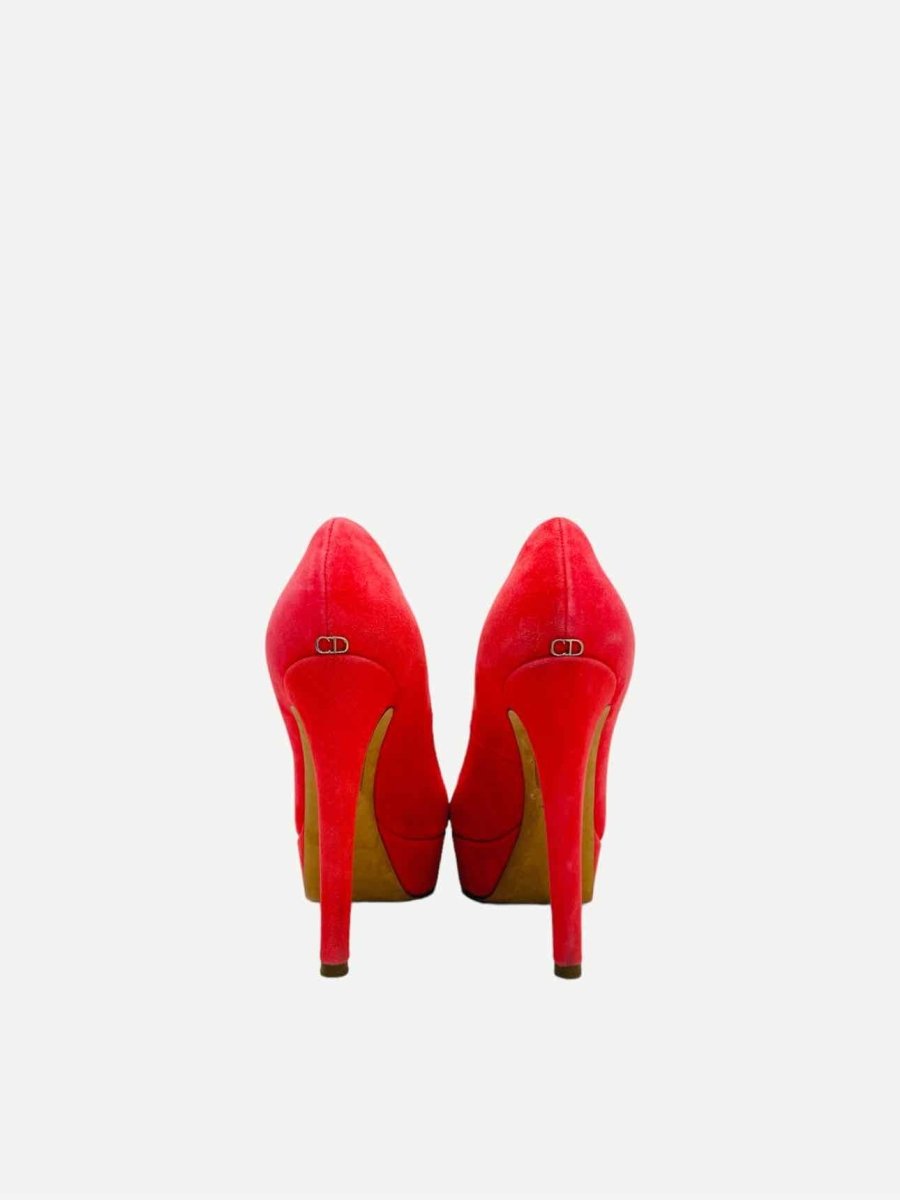 CHRISTIAN DIOR Red Size EU 36.5 Pumps