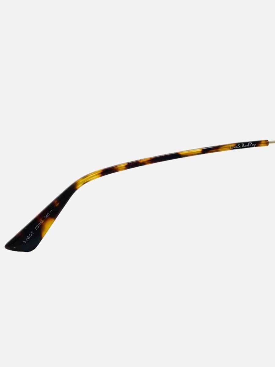 CHRISTIAN DIOR So Real Black Sunglasses