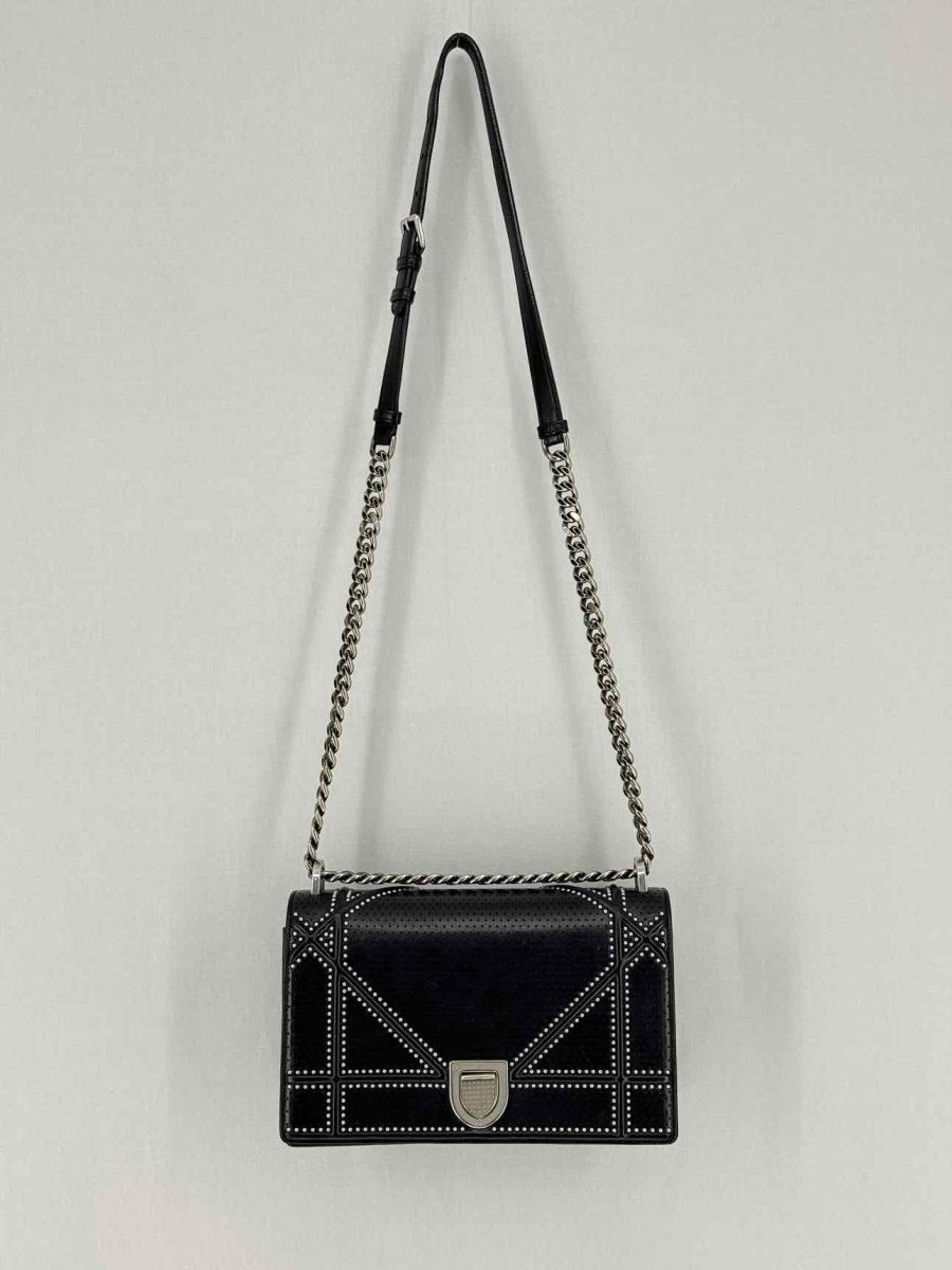 CHRISTIAN DIOR Diorama Black Crossbody