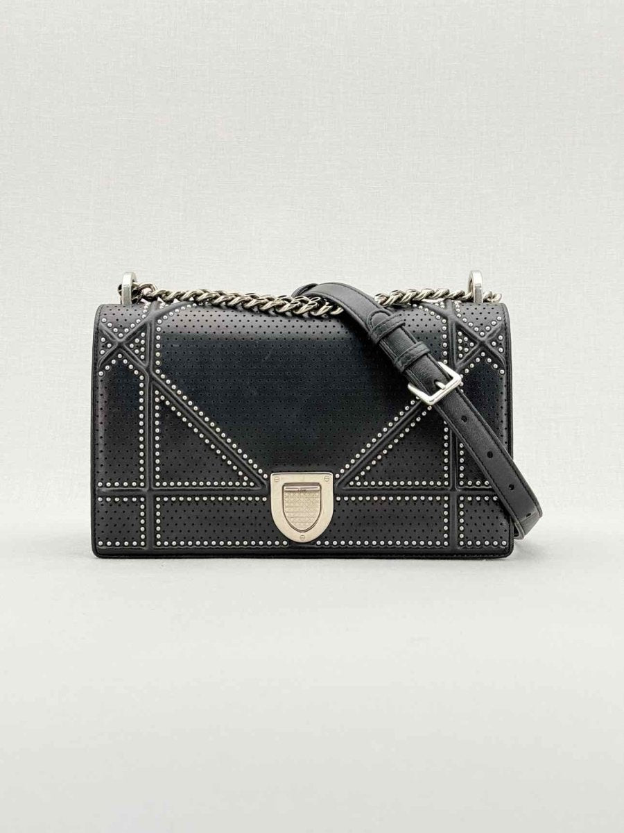CHRISTIAN DIOR Diorama Black Crossbody