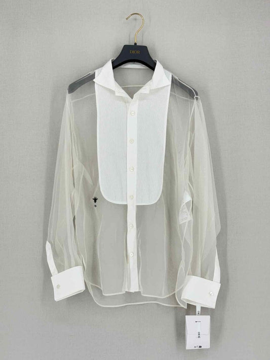 CHRISTIAN DIOR White Size US 2 Shirt
