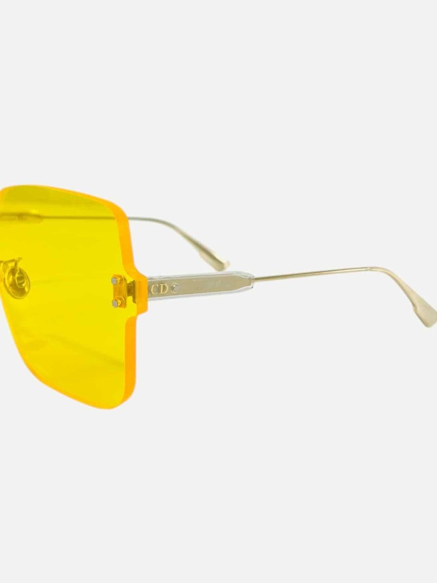 DIOR Gold Tone Sunglasses