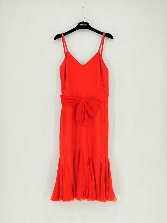 DIOR Orange Size US 8 Knee Length Dress