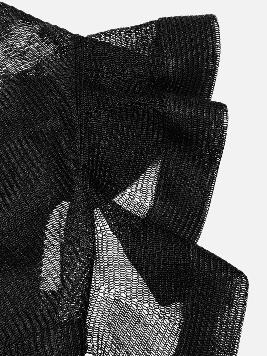DIOR Ruffled Black Size US 6 Top