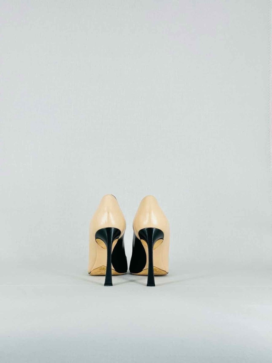 DIOR Two Tone Beige & Black Size EU 36.5 Pumps