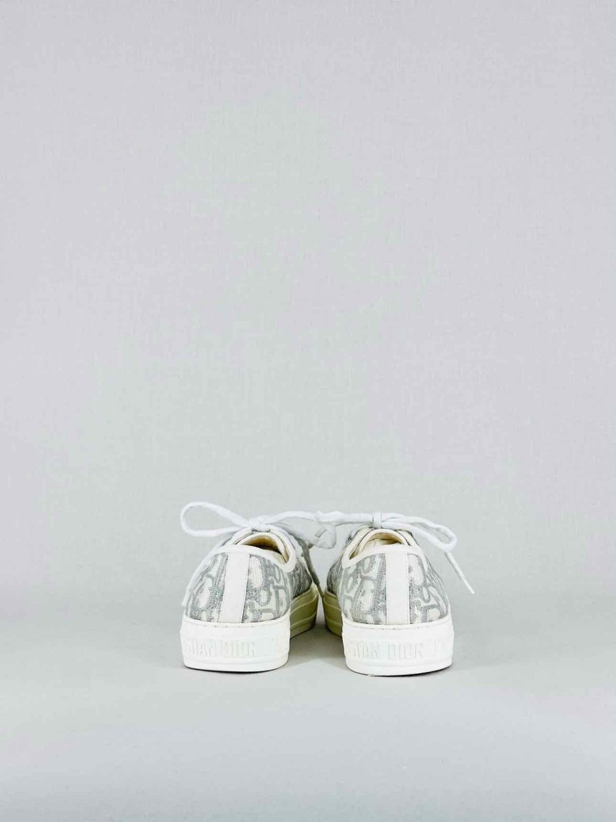 DIOR Walk'n'Dior White & Grey Size EU 38.5 Sneakers