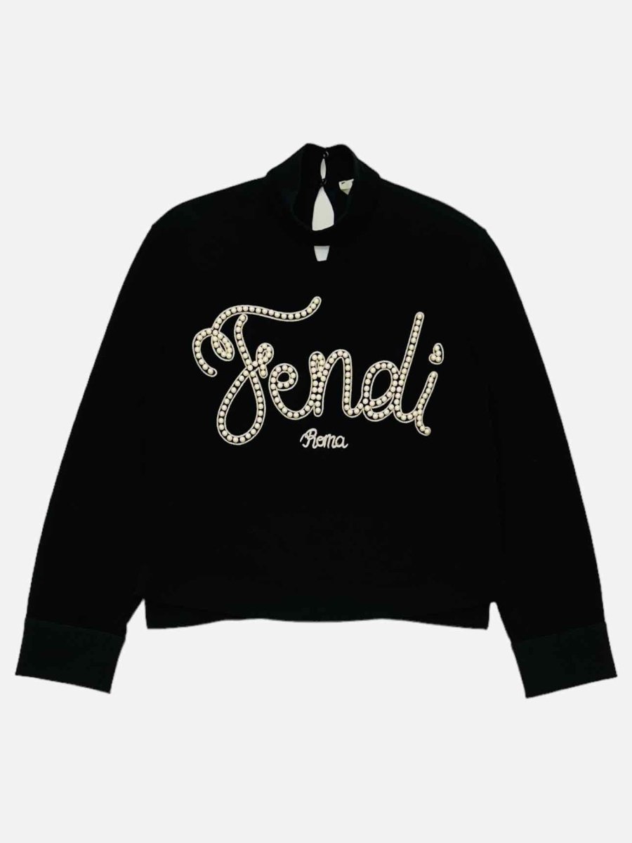 FENDI Black Size US 6 Sweatshirt
