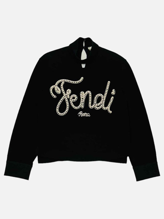 FENDI Black Size US 6 Sweatshirt