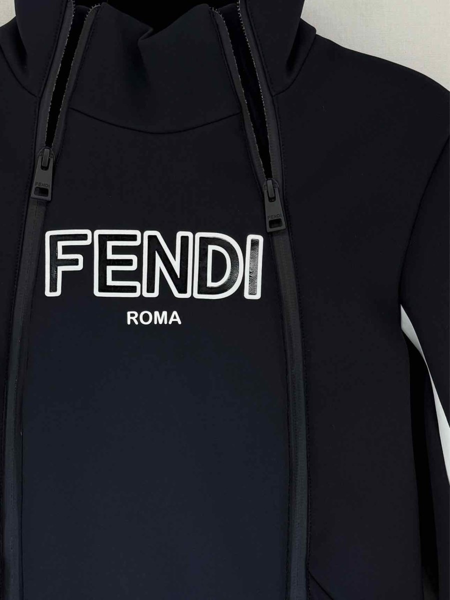 FENDI Paneled Ski Black Size US 2 Jacket