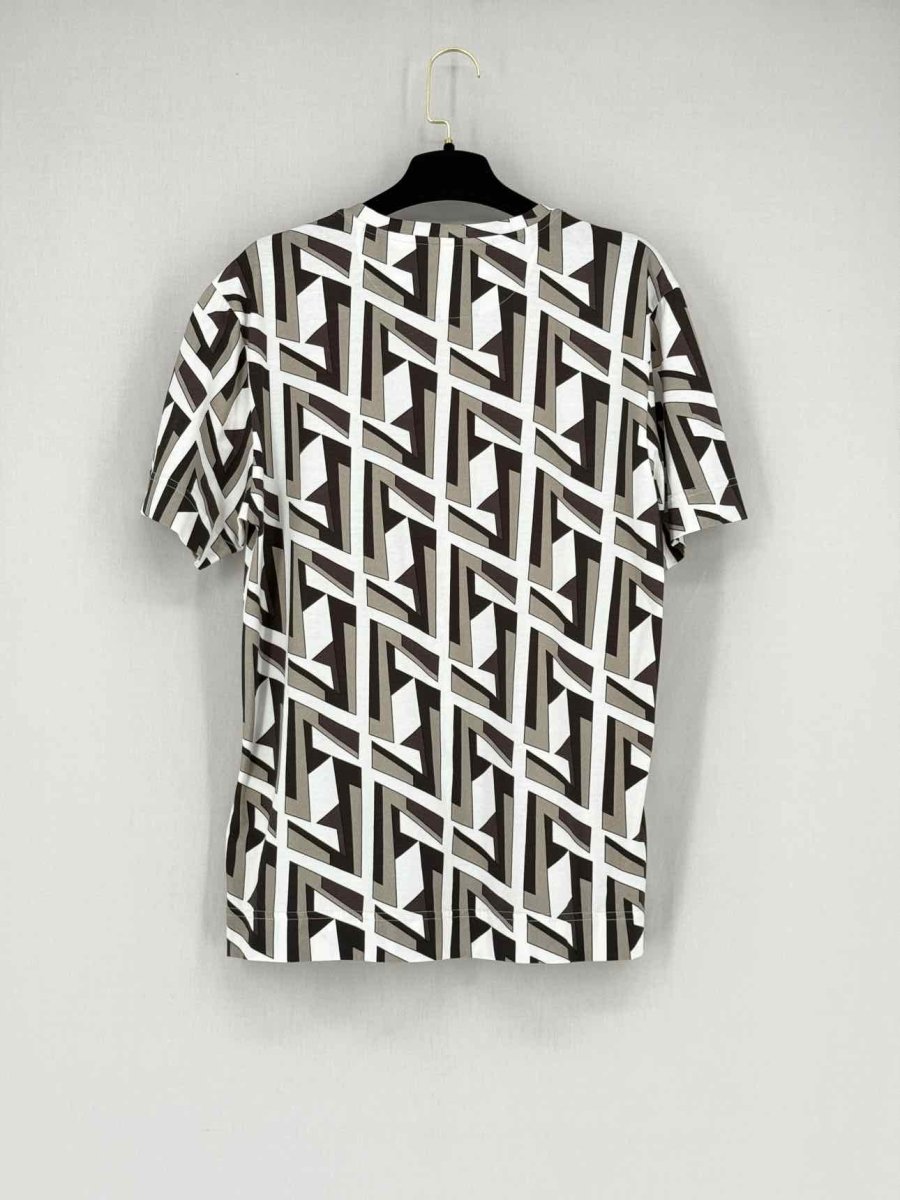 FENDI White Multicolor Size XSmall T-shirt