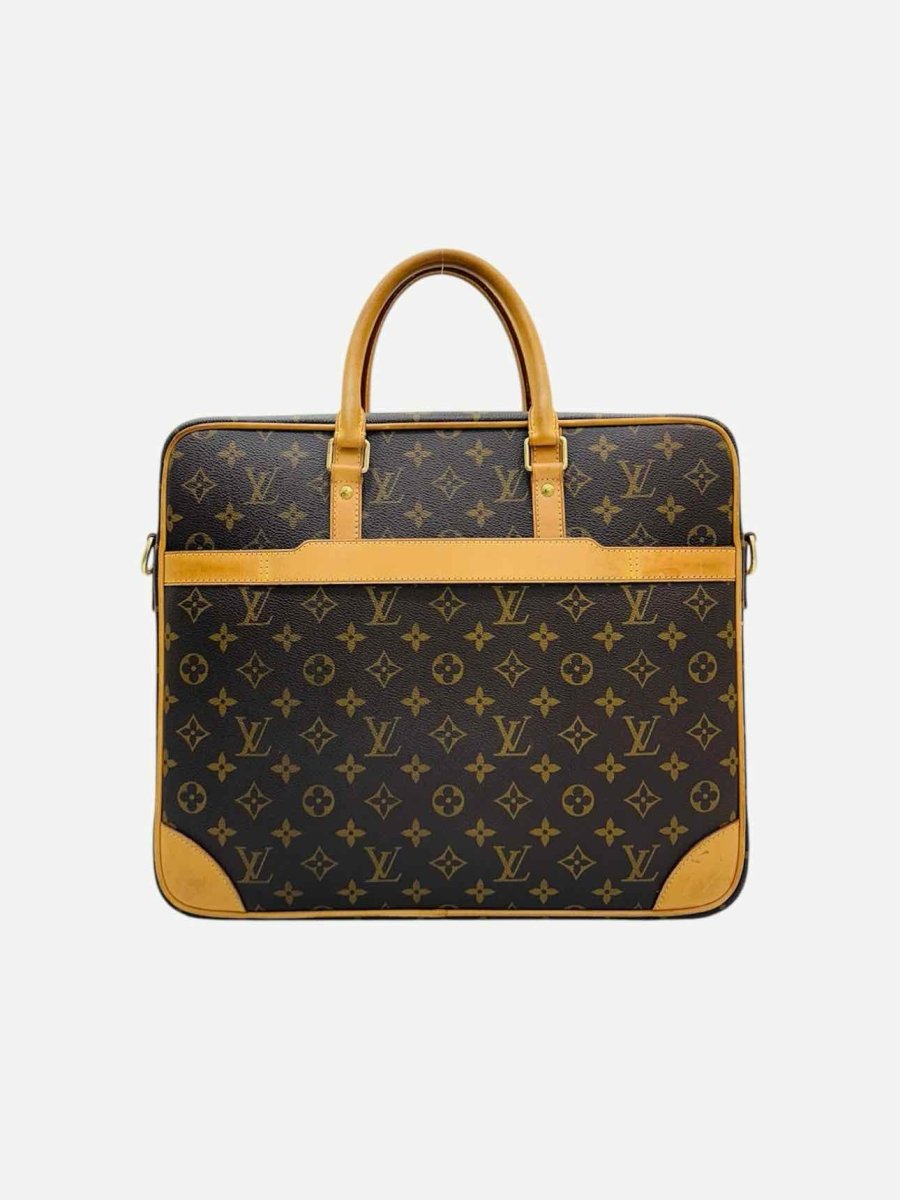 LOUIS VUITTON Brown Travel Bag