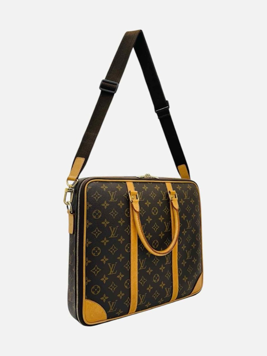 LOUIS VUITTON Brown Travel Bag