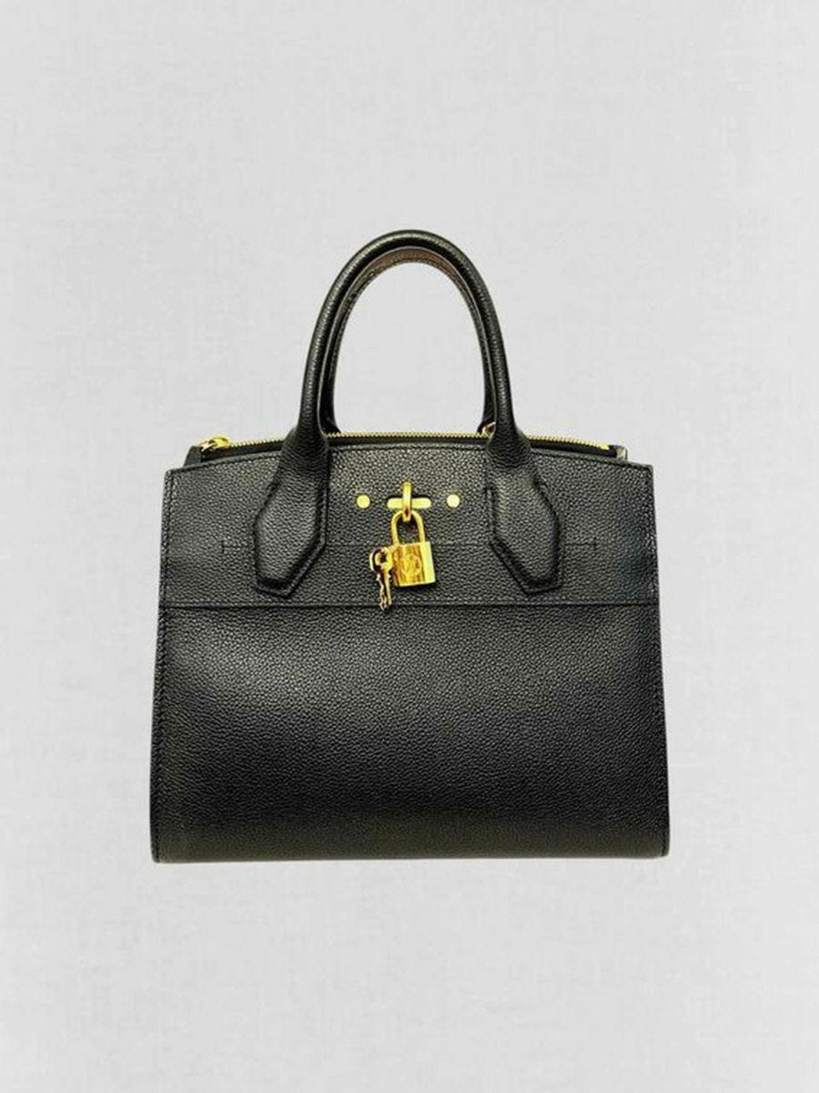 LOUIS VUITTON City Streamer Black Top Handle