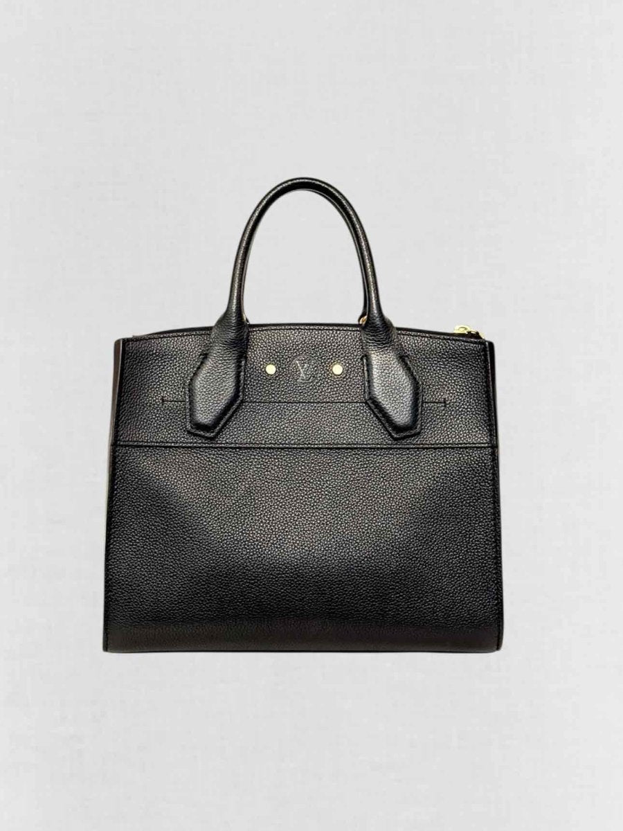 LOUIS VUITTON City Streamer Black Top Handle