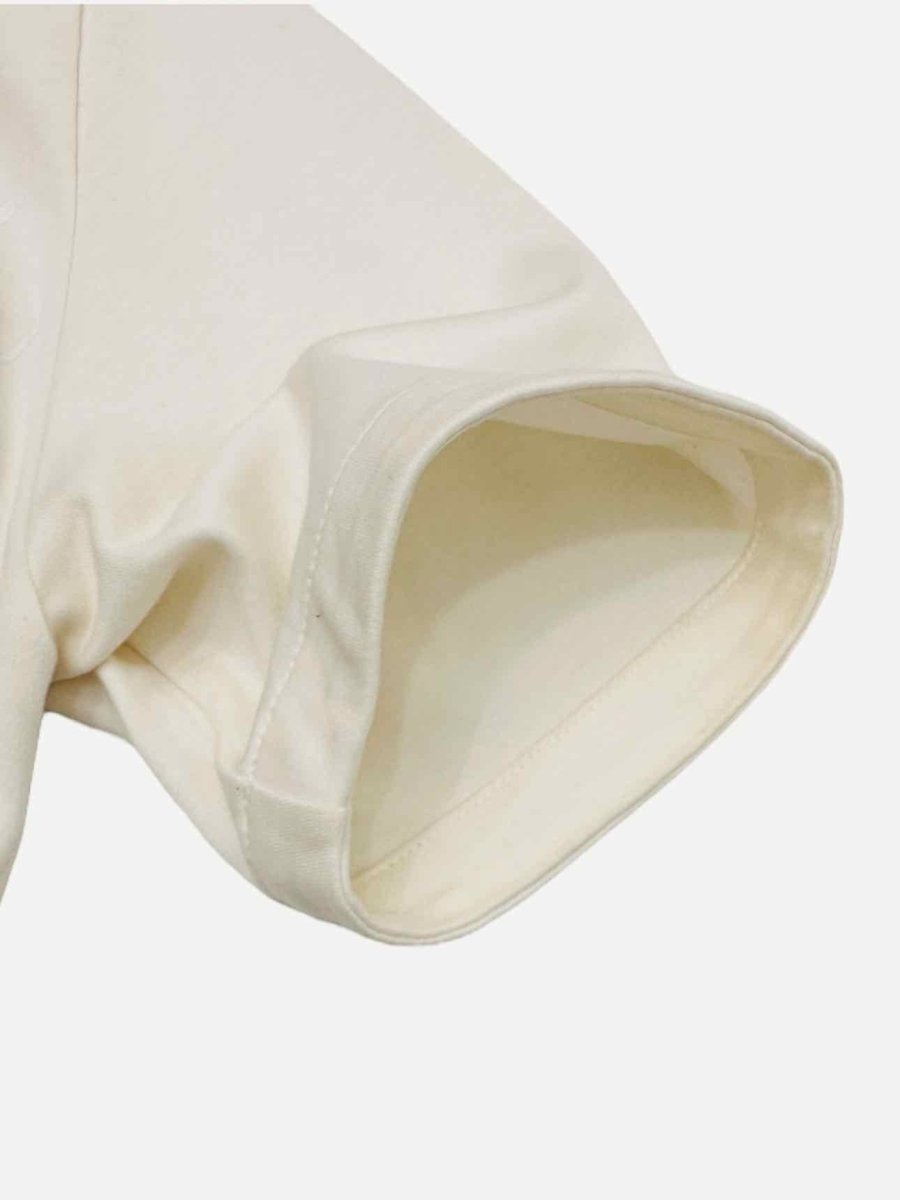 LOUIS VUITTON Cream w/ Multicolor Size XSmall T-shirt