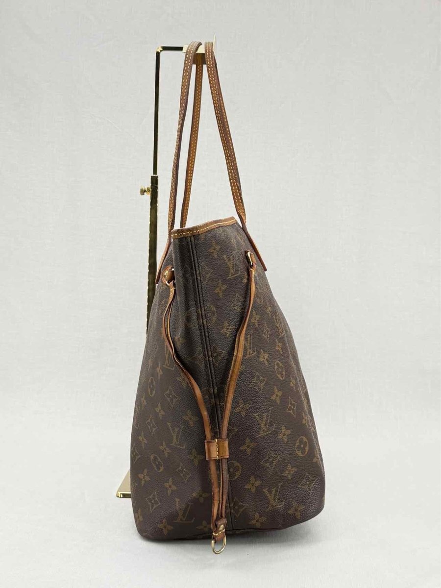 LOUIS VUITTON Neverfull Brown & Beige Monogram Tote Bag
