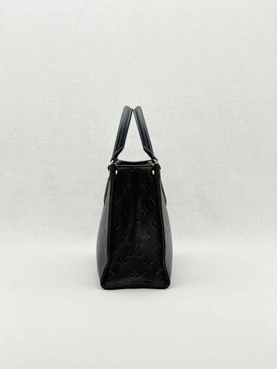 LOUIS VUITTON Onthego Black Tote Bag