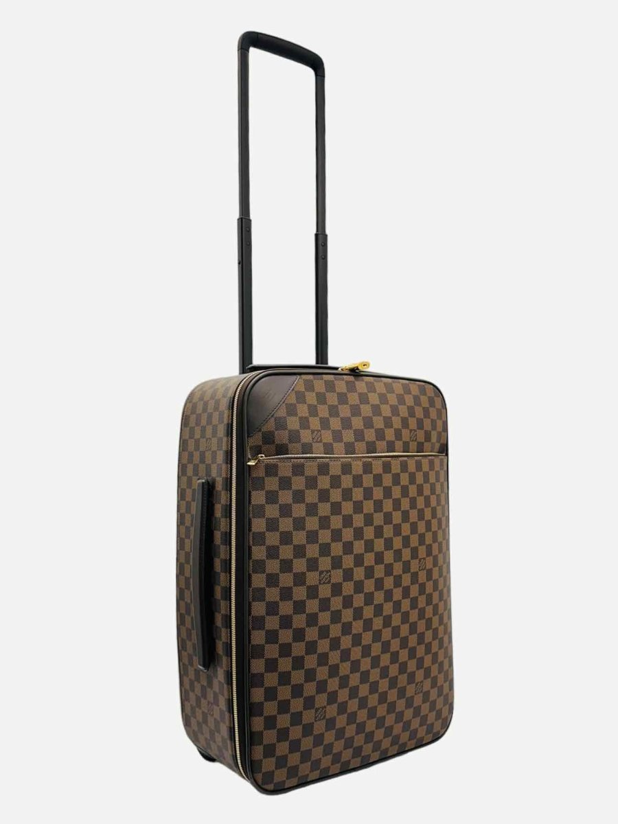 LOUIS VUITTON Pegase Brown Damier Ebene Rolling Luggage