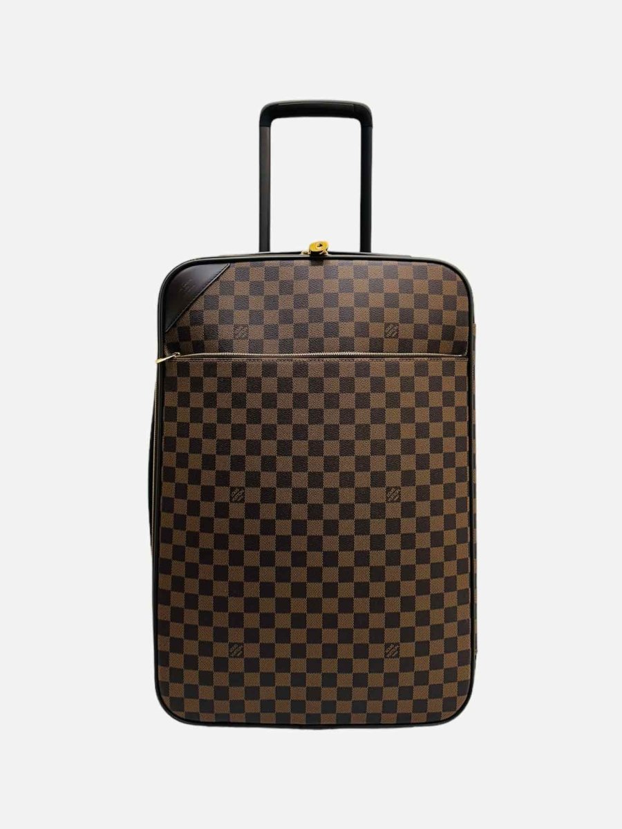 LOUIS VUITTON Pegase Brown Damier Ebene Rolling Luggage