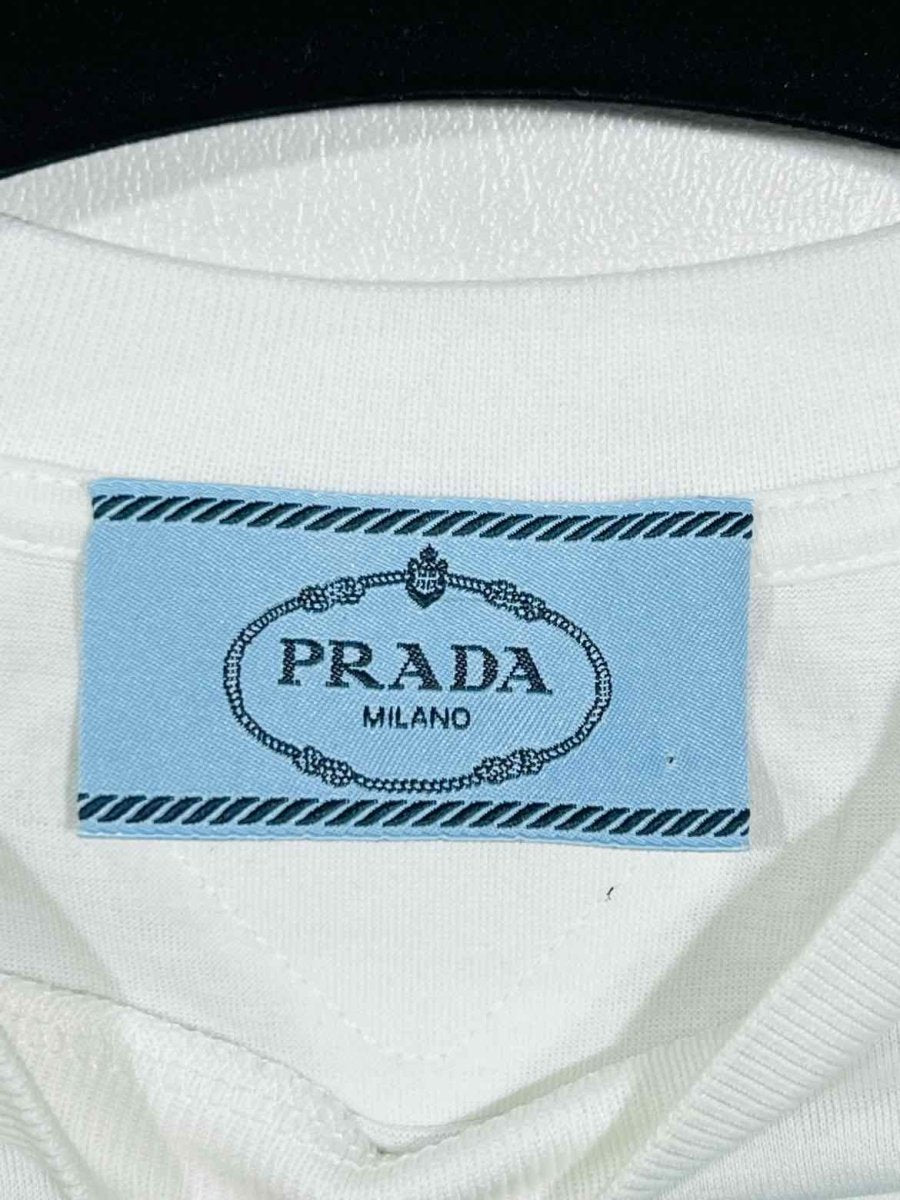 PRADA Neon Banana White Size Small T-shirt