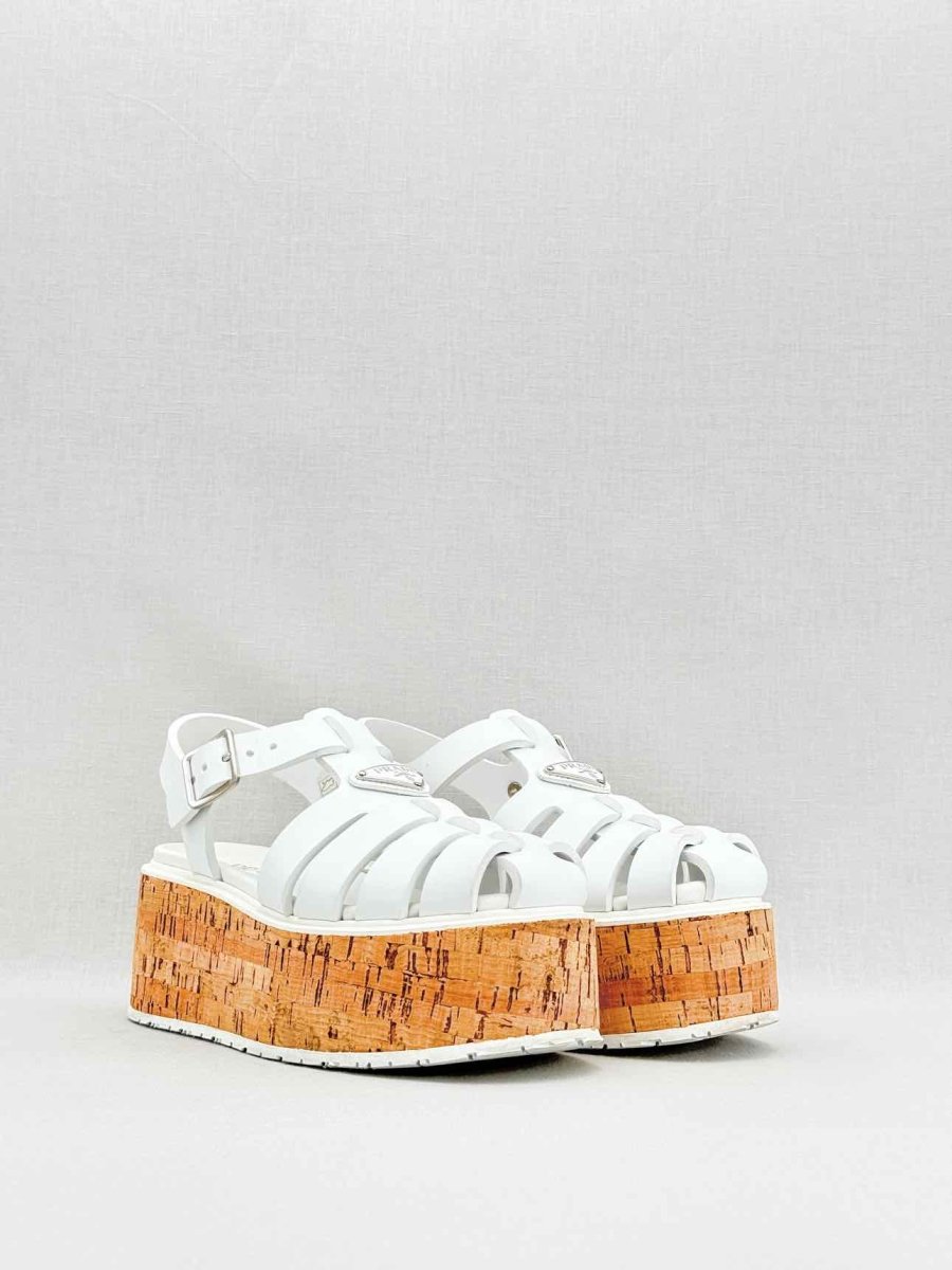 PRADA White Size EU 36 Sandals