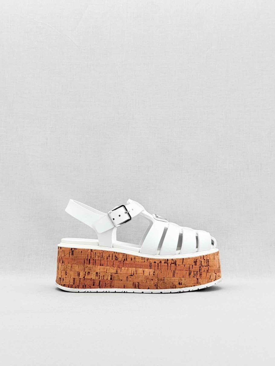 PRADA White Size EU 36 Sandals