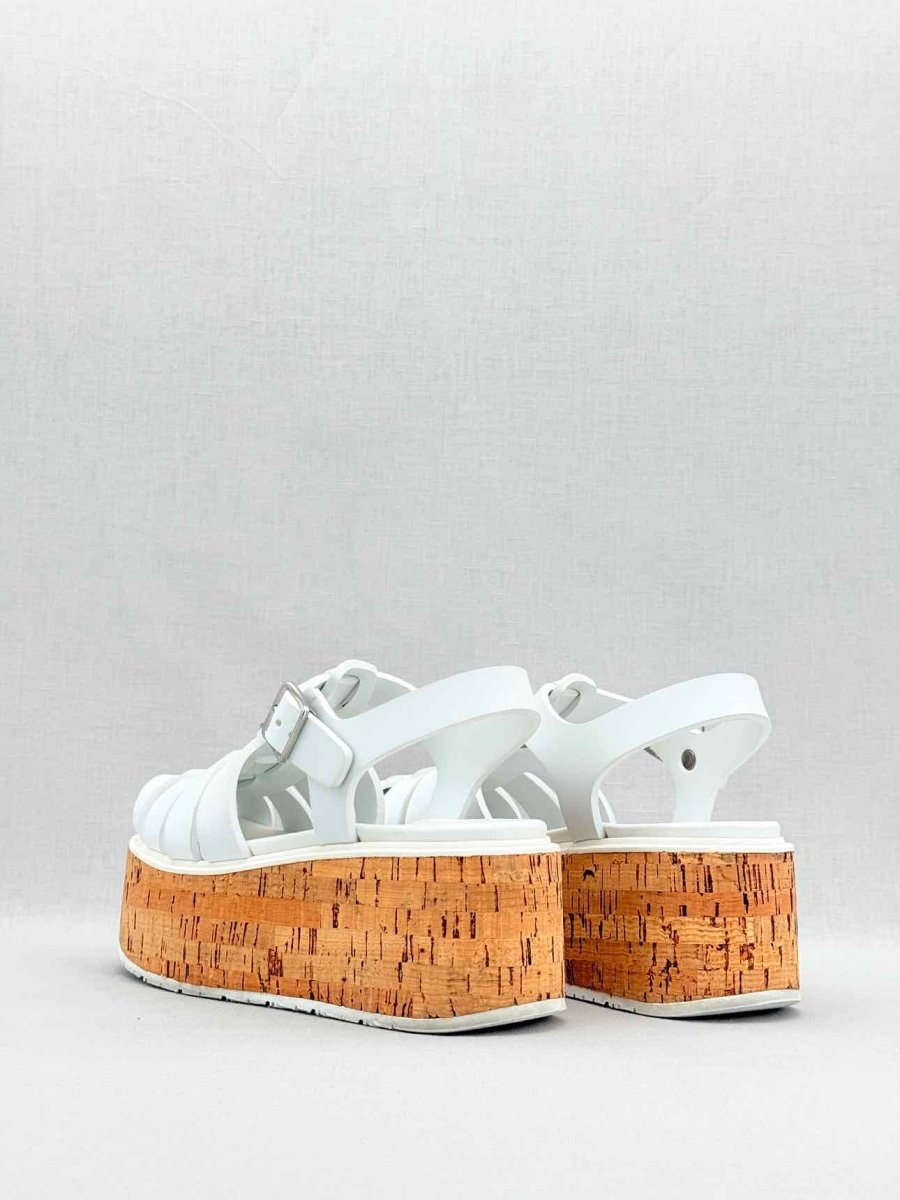 PRADA White Size EU 36 Sandals