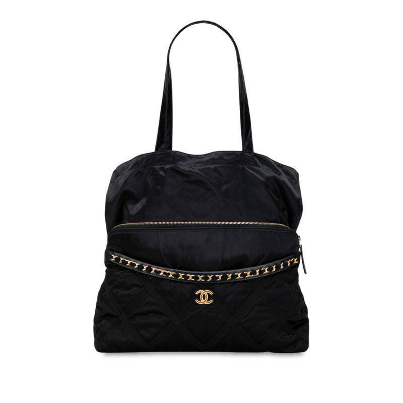 Chanel Coco Mark Ecoport Nylon Tote Bag