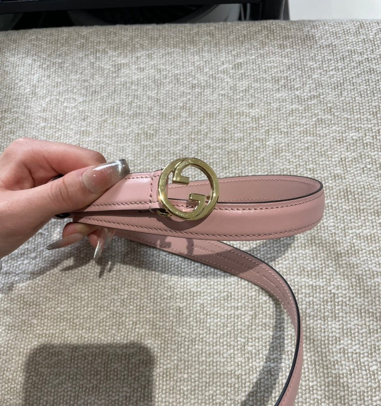 Gucci Blondie WMM Women's Belt Pink