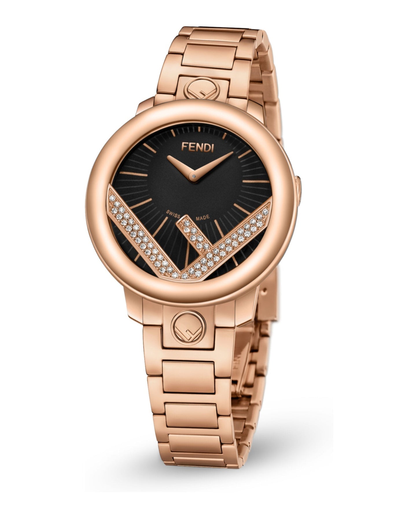 Fendi Run Away Diamond Watch Womens F711521000-C0