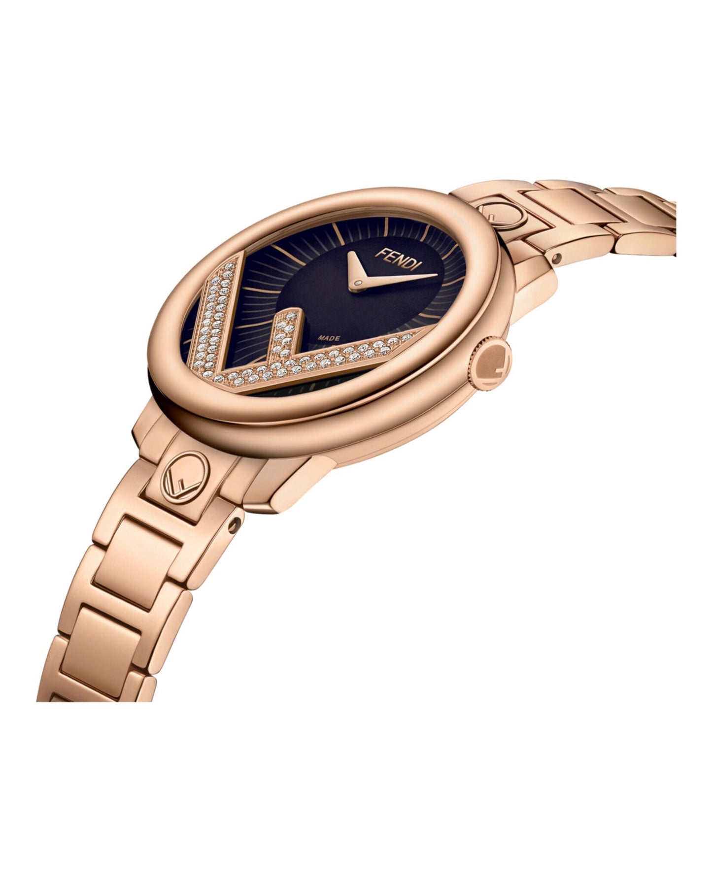 Fendi Run Away Diamond Watch Womens F711521000-C0