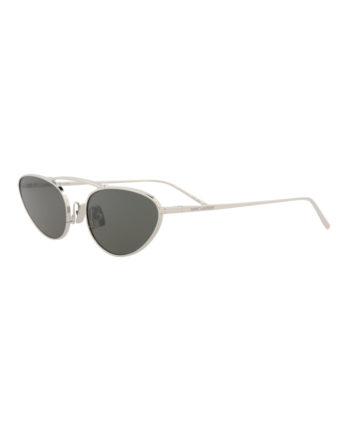 Saint Laurent Round-Frame Metal Sunglasses Womens SL538-30013515-002