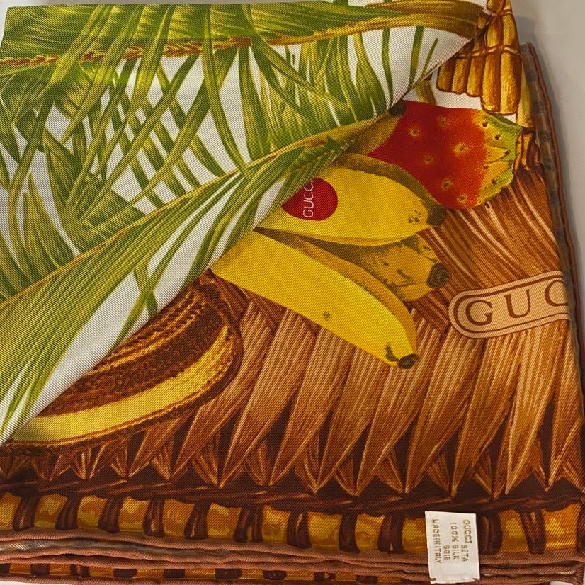 ?? silk scarf Gucci % sole silk