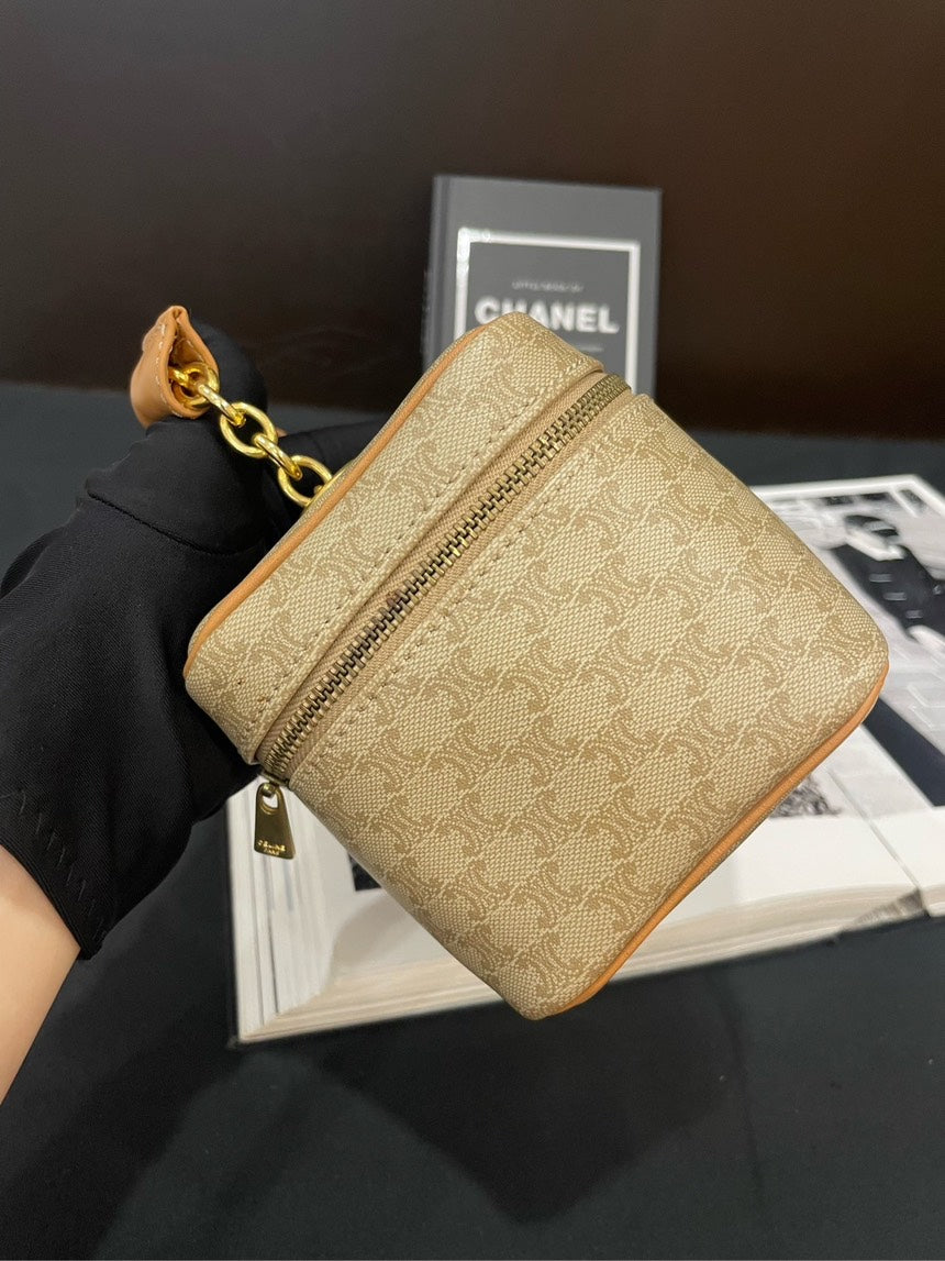 Luxury CELINE Monogram Case Milk Tea Color -   Shoulder Bag