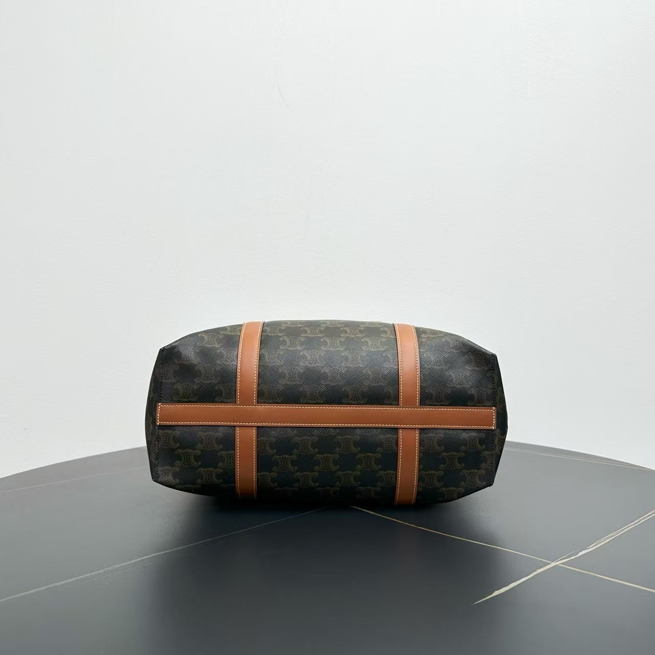 Luxury CELINE  Tote Bag in Brown Canvas -   Designer Handbag