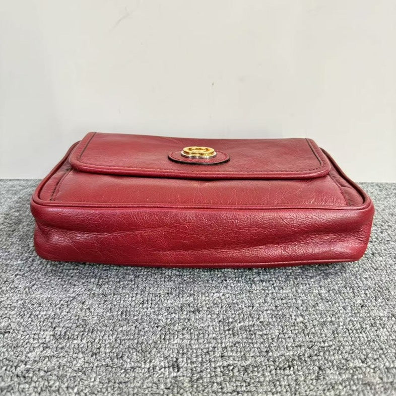 Gucci   Red Crossbody Bag