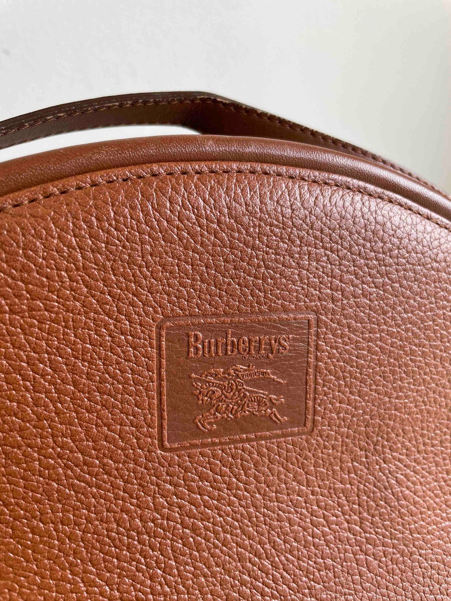 Burberry   Crossbody Bag Brown Leather