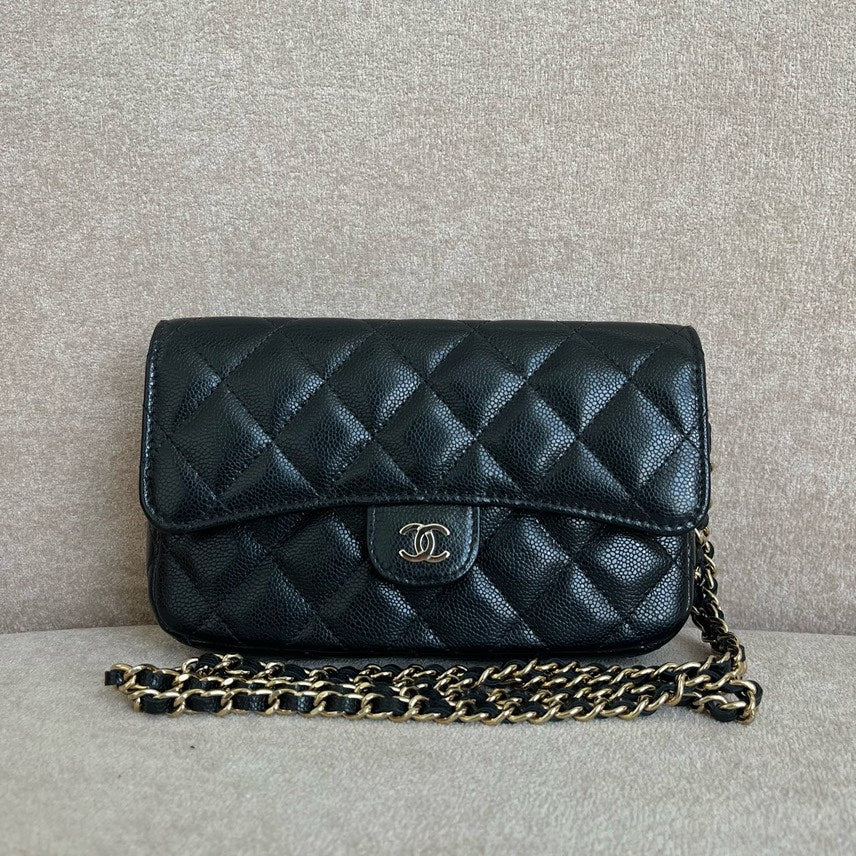 Chanel  Black Classic Crossbody Bag