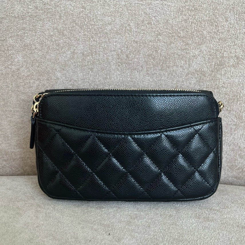 Chanel  Black Classic Crossbody Bag