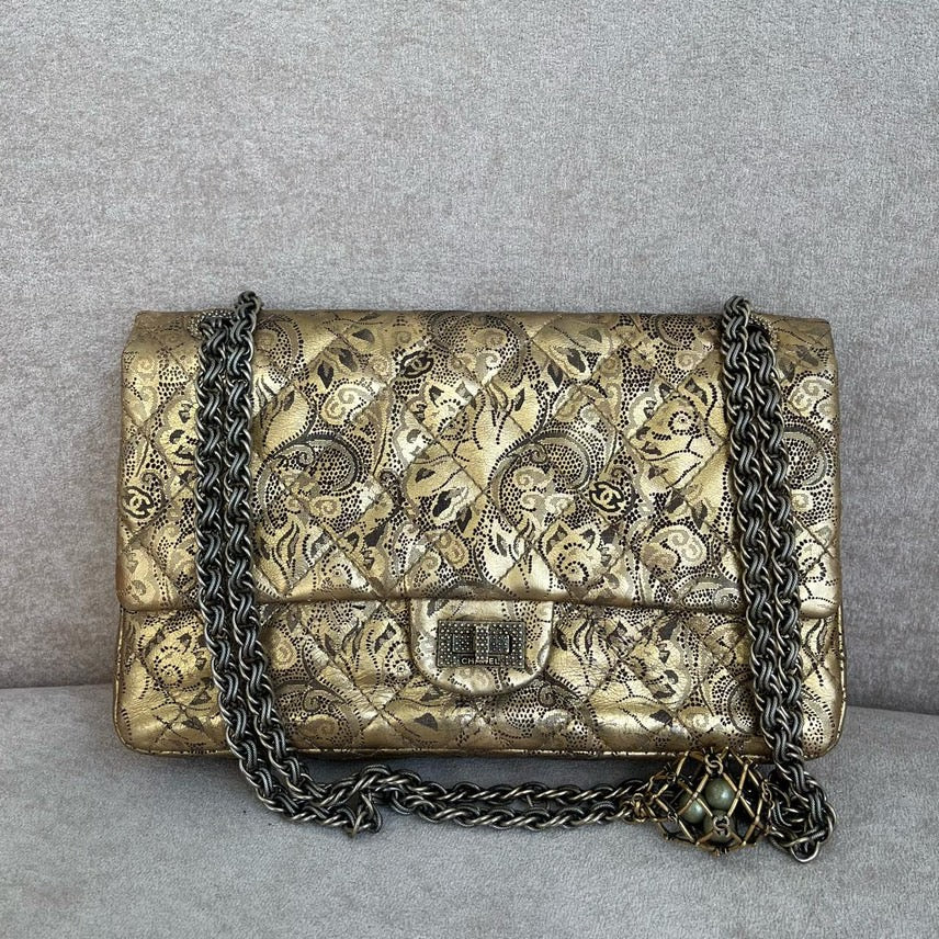 Chanel  Hmm Gold Shoulder Bag