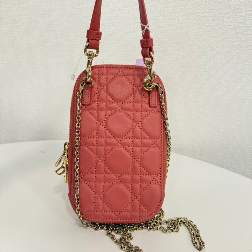 Dior Lambskin 2way Phone Pouch FM9047
